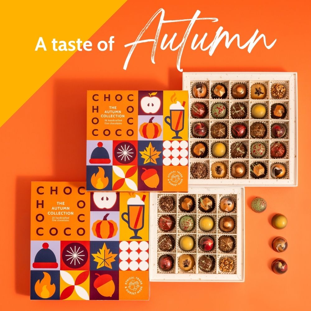 Chococo Autumn selection box of chocolates