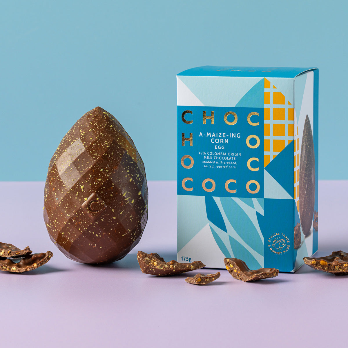 Chococo A-Maize-ing milk chocolate corn Easter egg