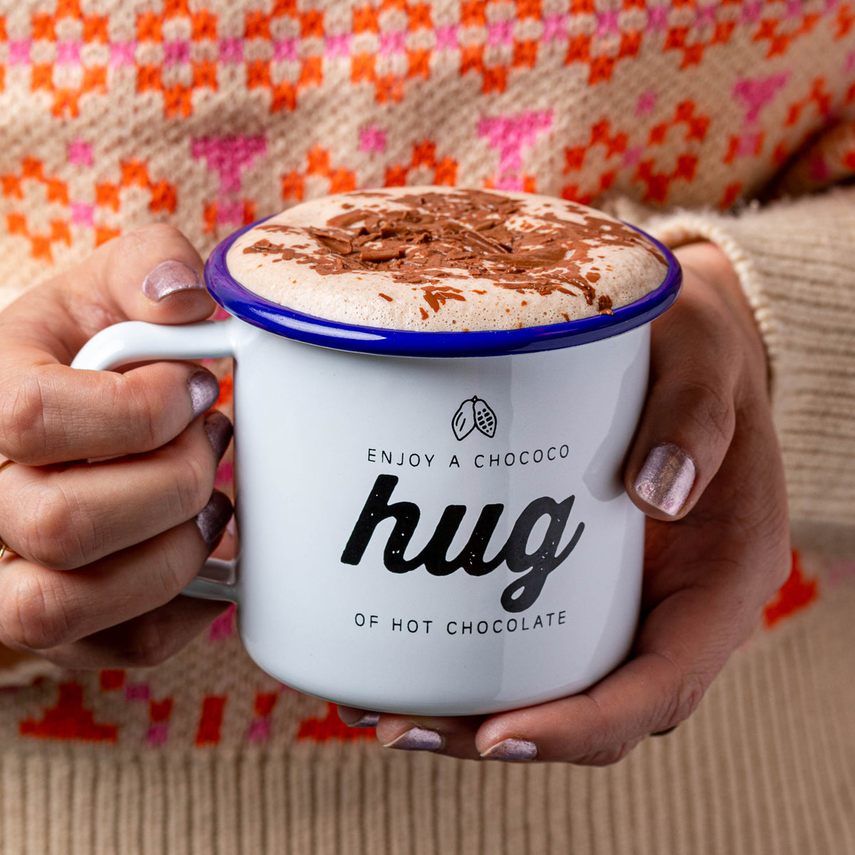 70% Madagascar origin Hot Chocolate Flakes Tin (vf) – view 4
