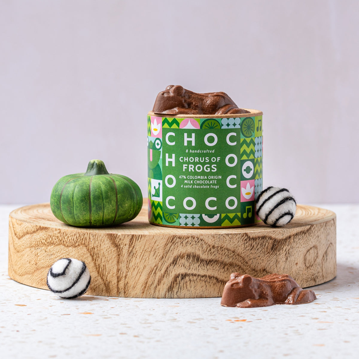 Milk Chocolate Chorus of Frogs – view 4
