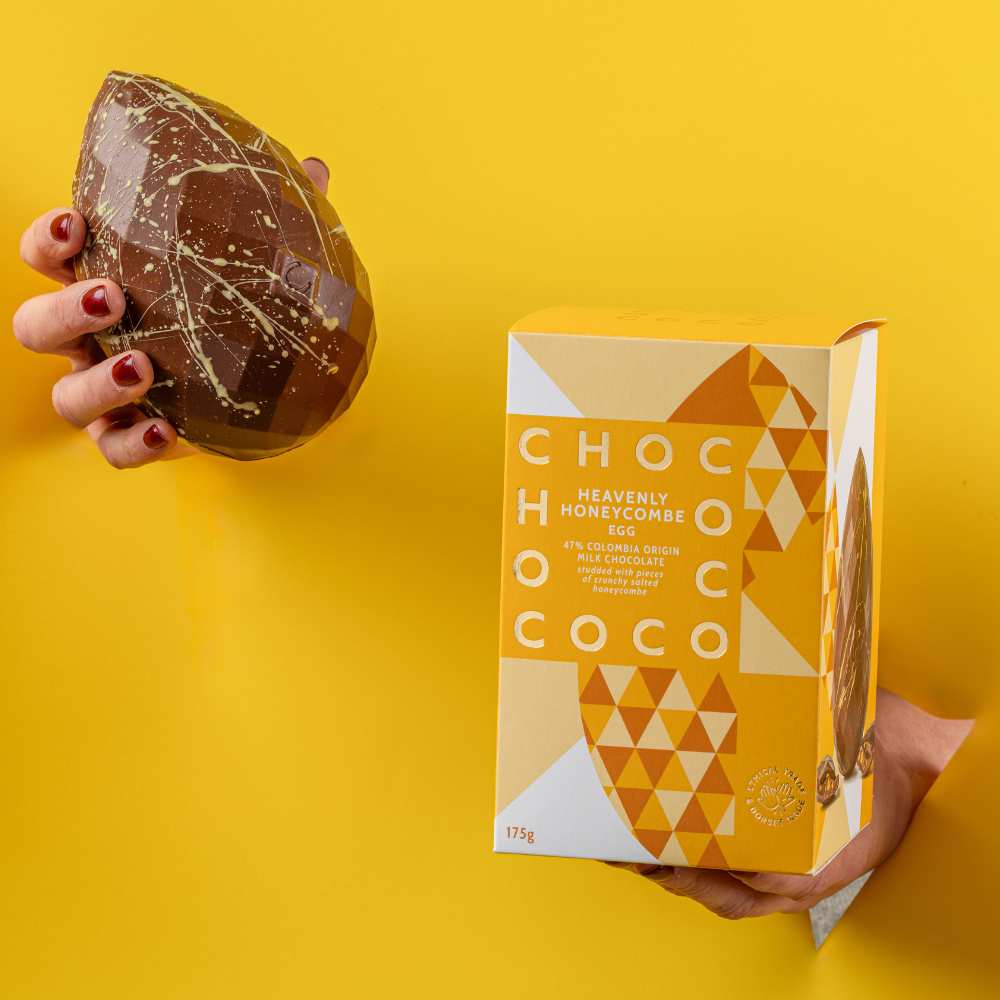 ‘Heavenly Honeycombe’ MILK Chocolate Easter Egg - 175g – view 3