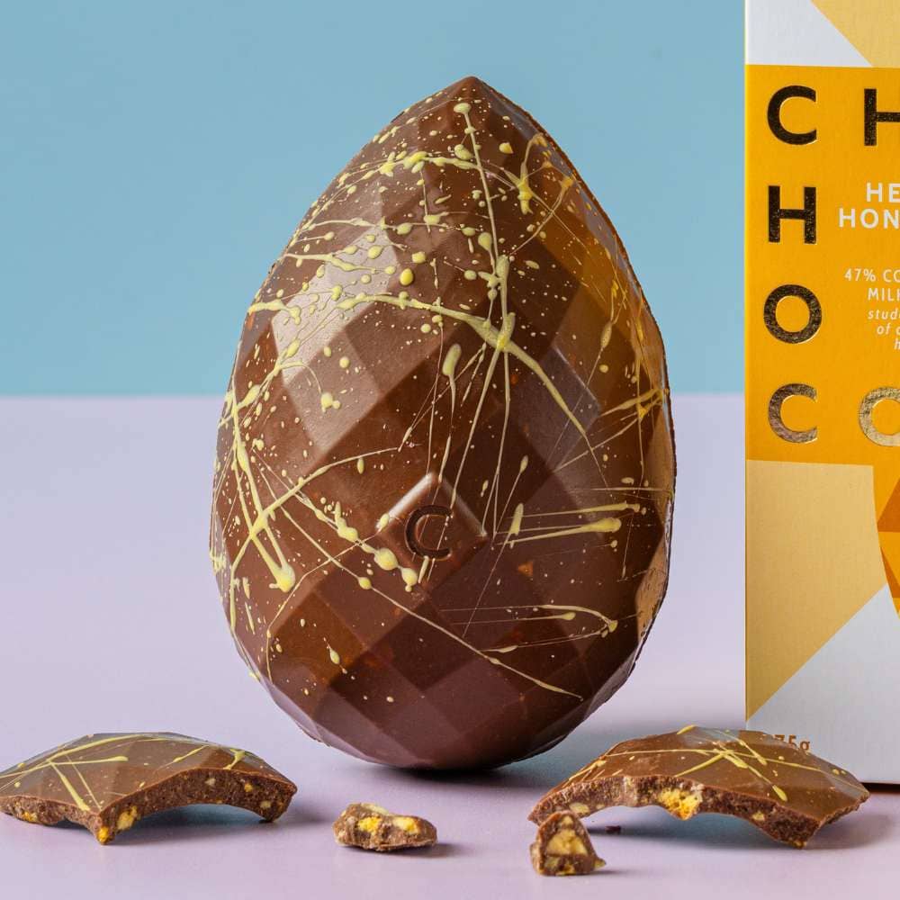‘Heavenly Honeycombe’ MILK Chocolate Easter Egg - 175g – view 2