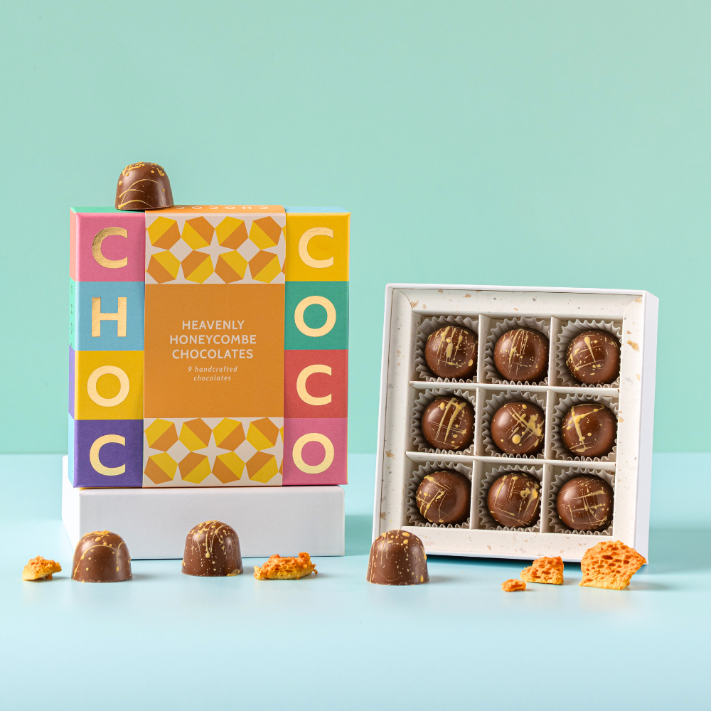 Box of Heavenly Honeycombe Chocolates