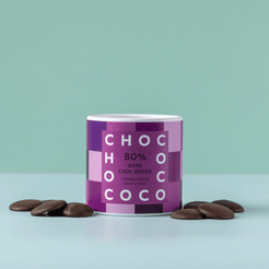 80% Dark Chocolate Drops (vf)