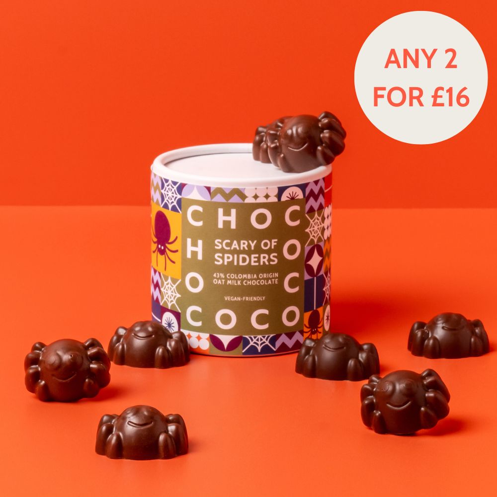 Oat M lk Chocolate Scary Spiders Tube