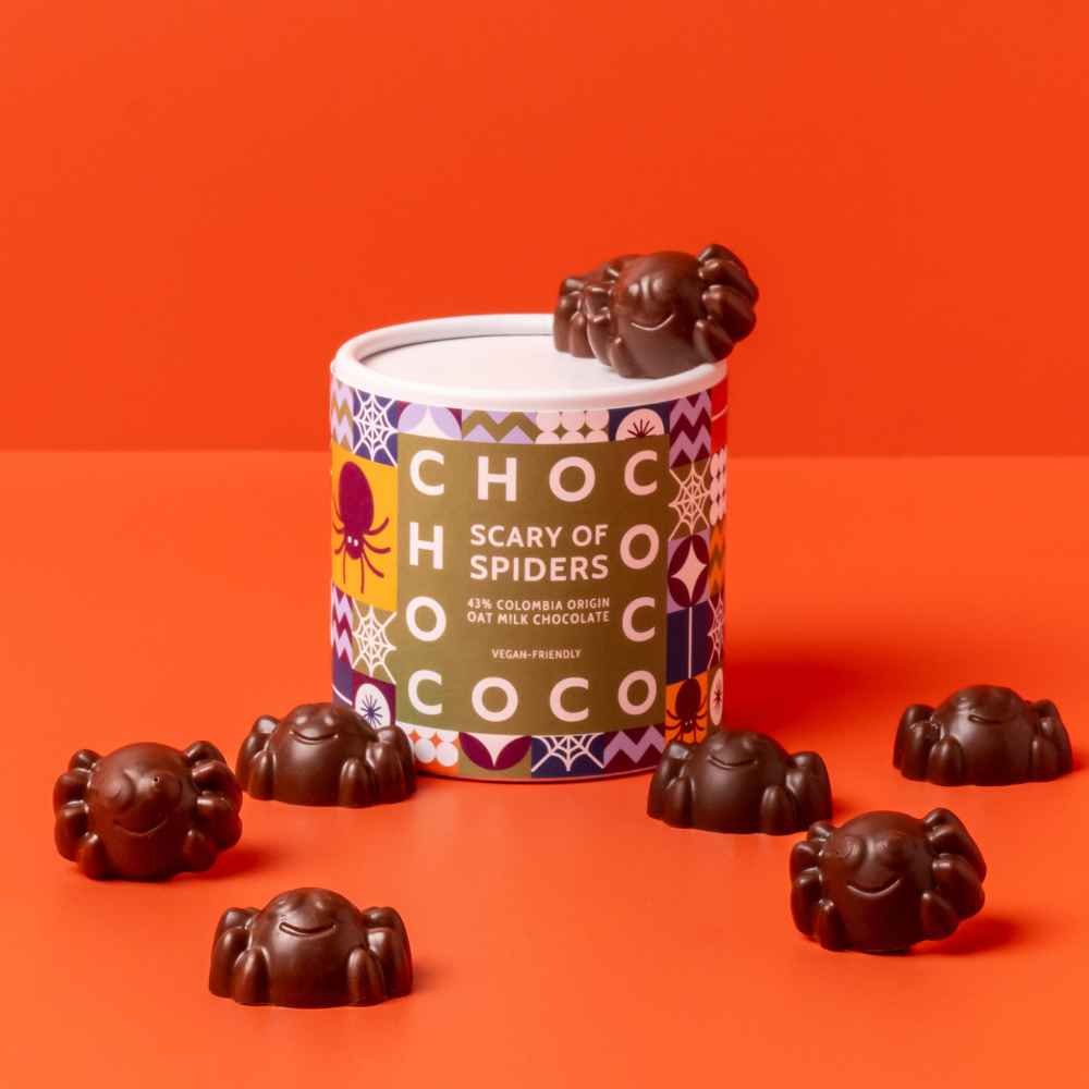 Oat M!lk Chocolate Scary of Spiders Tube