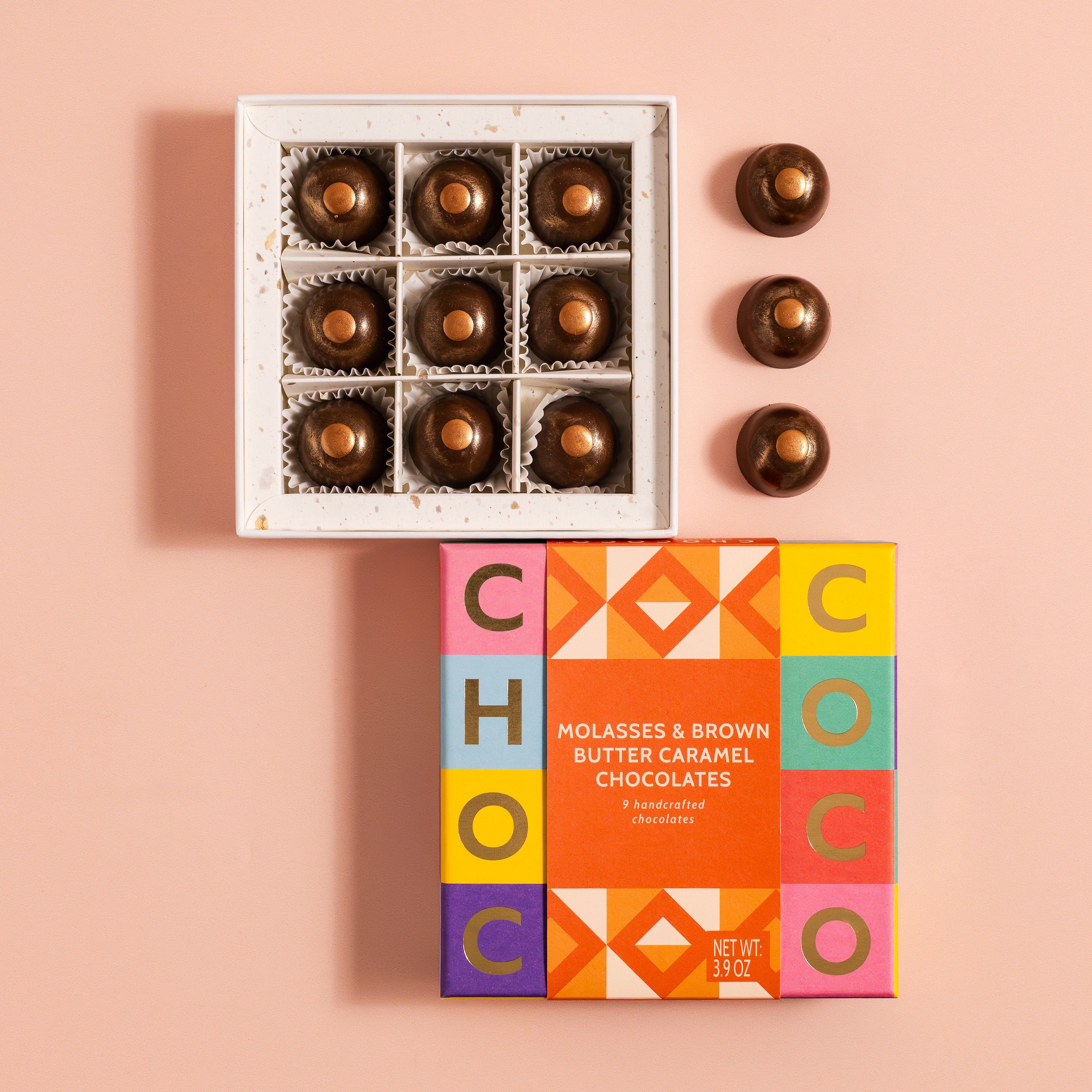 Box of Molasses & Brown Butter Caramels by Chococo