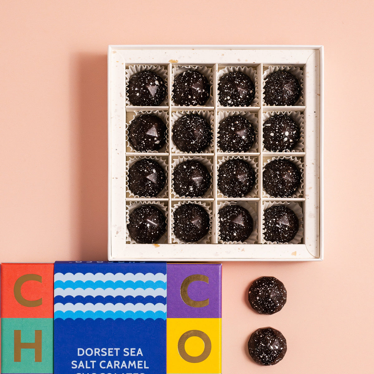 Dorset Sea Salt Caramels Box - Medium alternative view