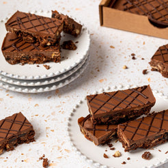 Classic Chocolate Biscuit Cake Letterbox Tray Bake – view 2