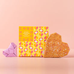 Blonde Chocolate Heart Bar