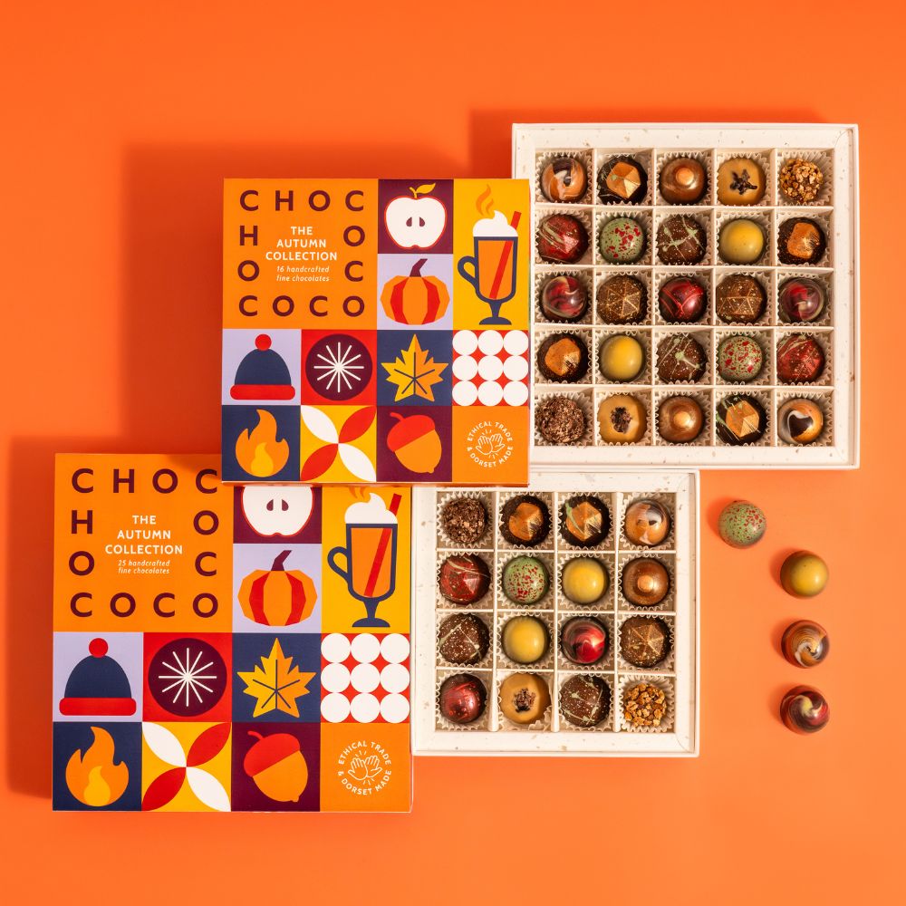 Large and Medium Autumn Collection Boxes