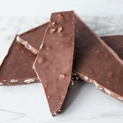 Milk Chocolate Toasted Cashew & Sea Salt Slabs
