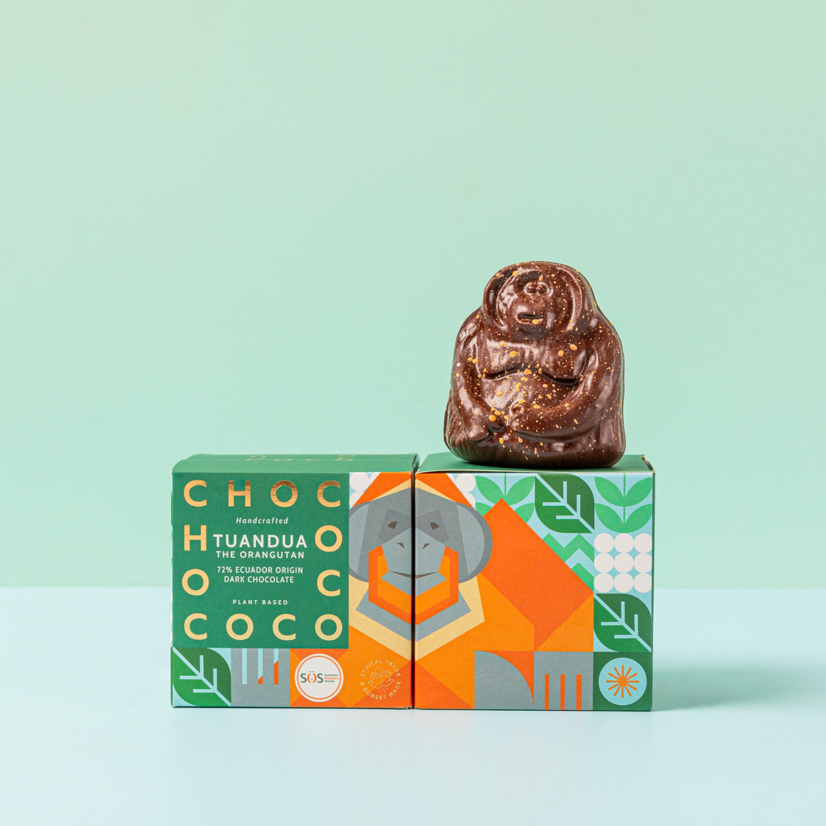 Tuandua the Dark Chocolate Orangutan to support SOS (vf)