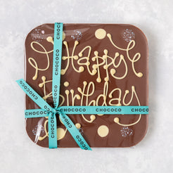 Happy Birthday giant milk chocolate bar – view 3