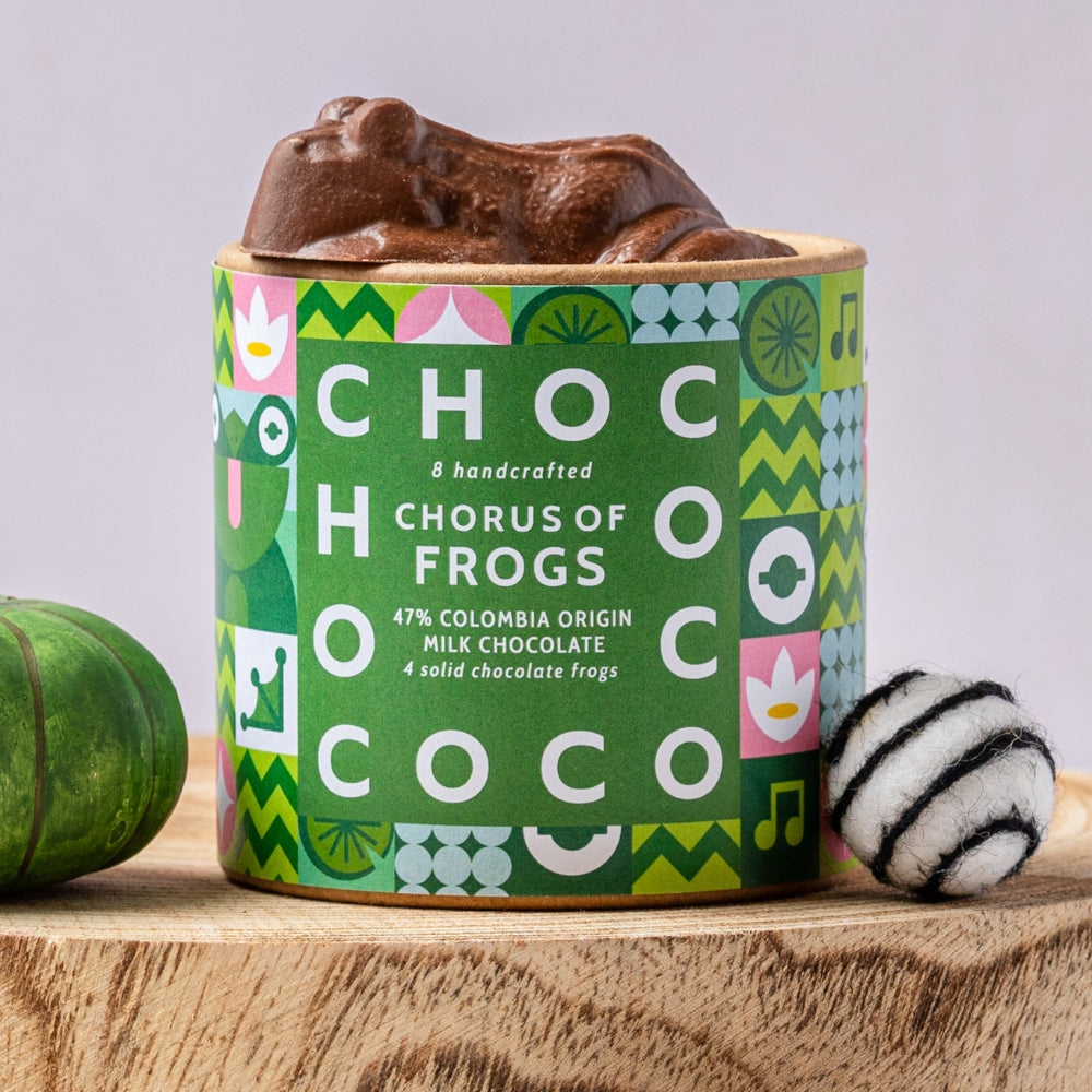 Milk Chocolate Chorus of Frogs – view 2