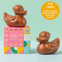 Daisy the Milk Chocolate Duck