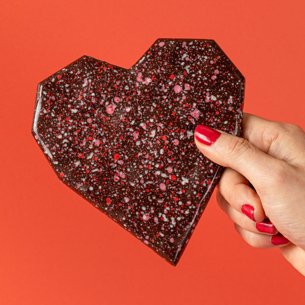 Dark Chocolate Heart Bar (vf) – view 2