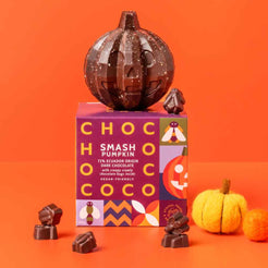 Dark Chocolate Pumpkin with bugs inside (vf)