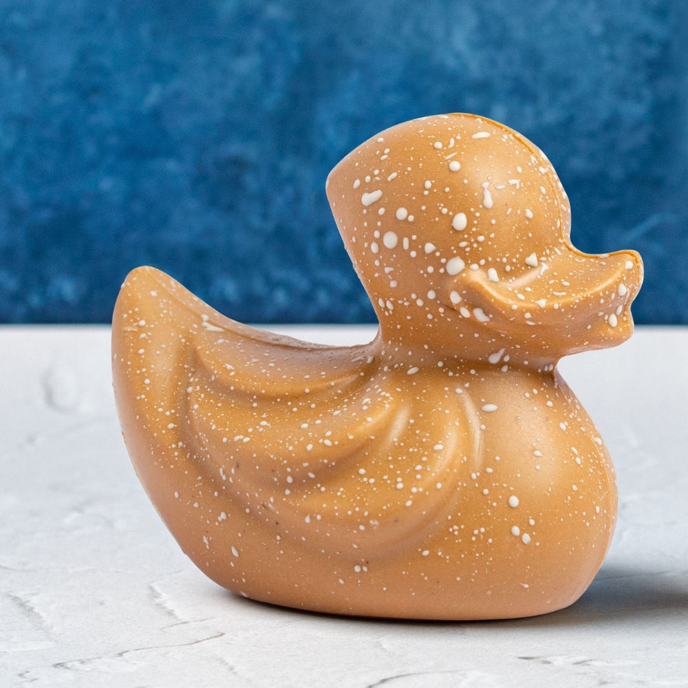 Dotty the Blonde Chocolate Duck – view 2