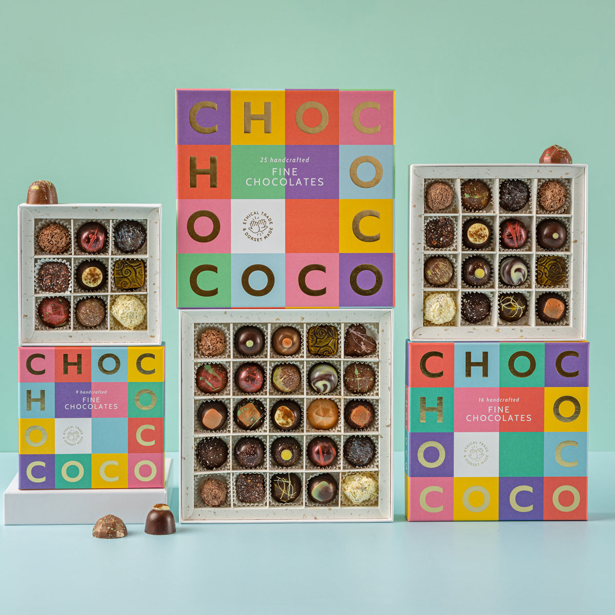 Chococo Cascade of 50 Fresh Chocolates – view 2