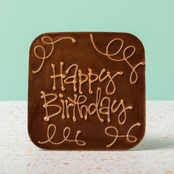 Happy Birthday giant dark chocolate bar (vf)