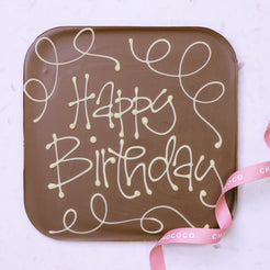 Happy Birthday giant milk chocolate bar – view 5