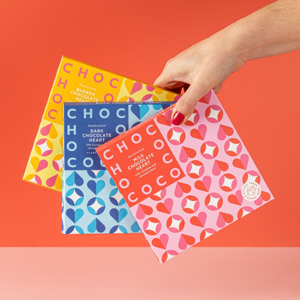 Blonde Chocolate Heart Bar – view 3