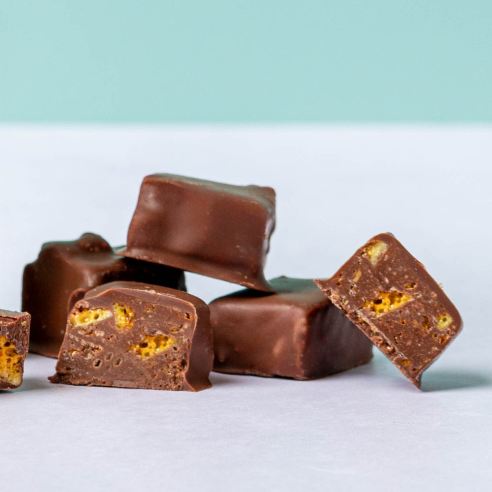Heavenly Honeycombe Milk Chocolate Clusters – view 2