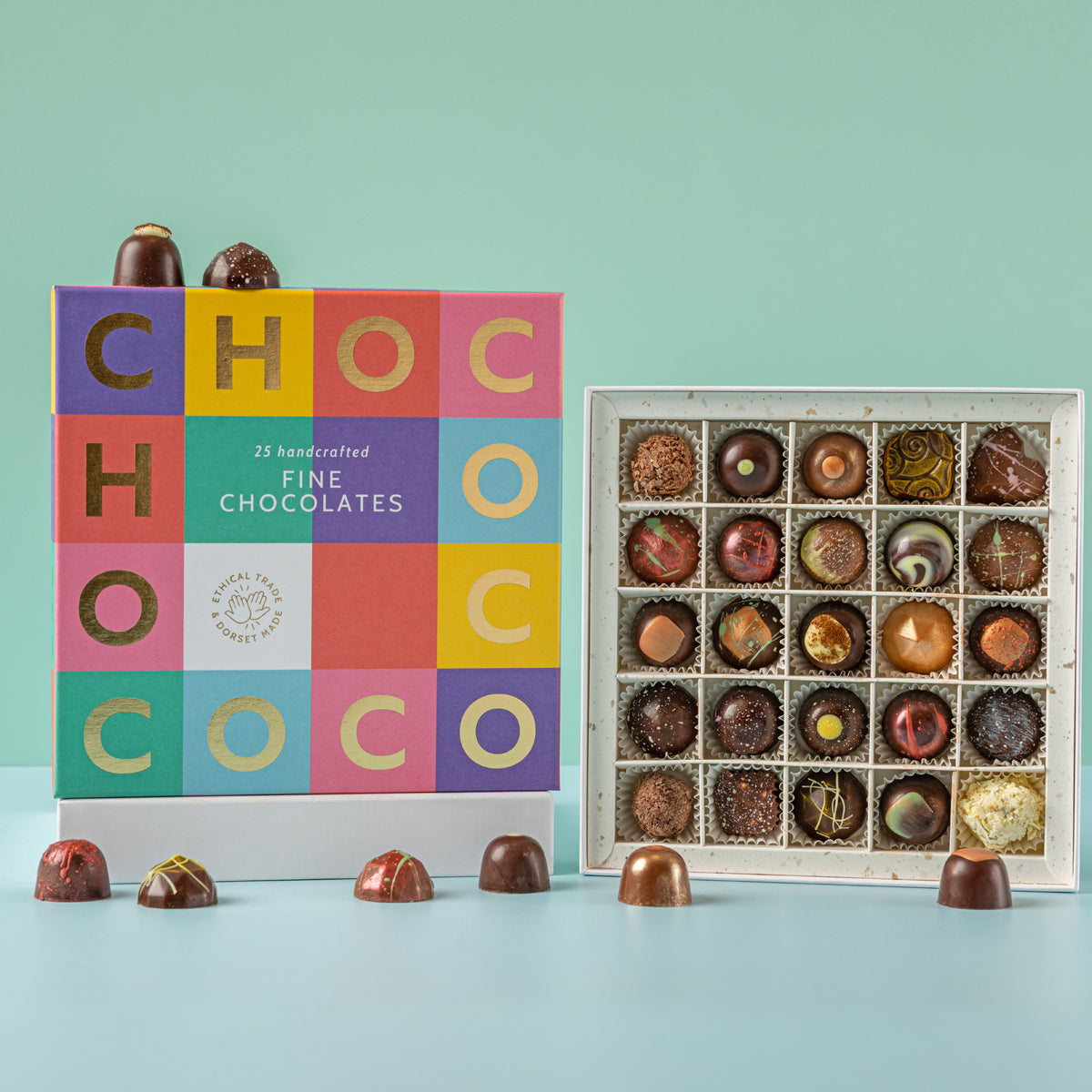 Chococo Cascade of 50 Fresh Chocolates – view 3
