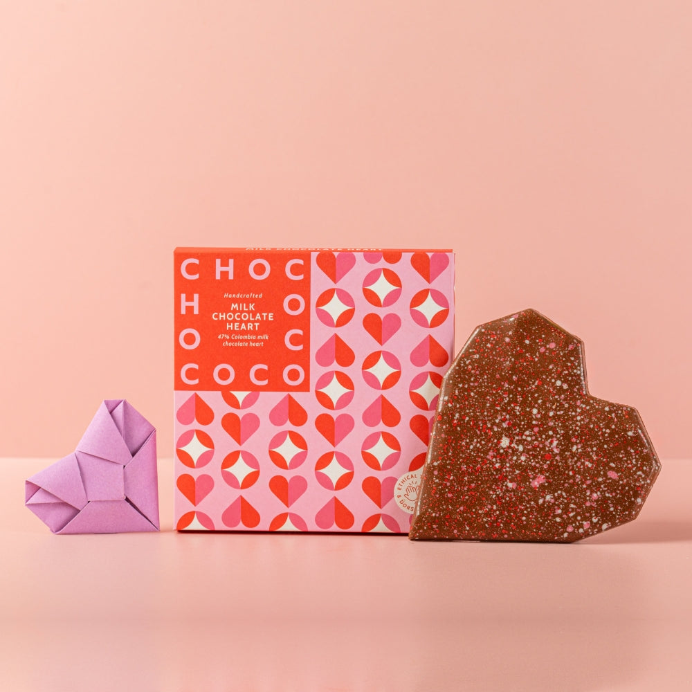 Milk Chocolate Heart Bar