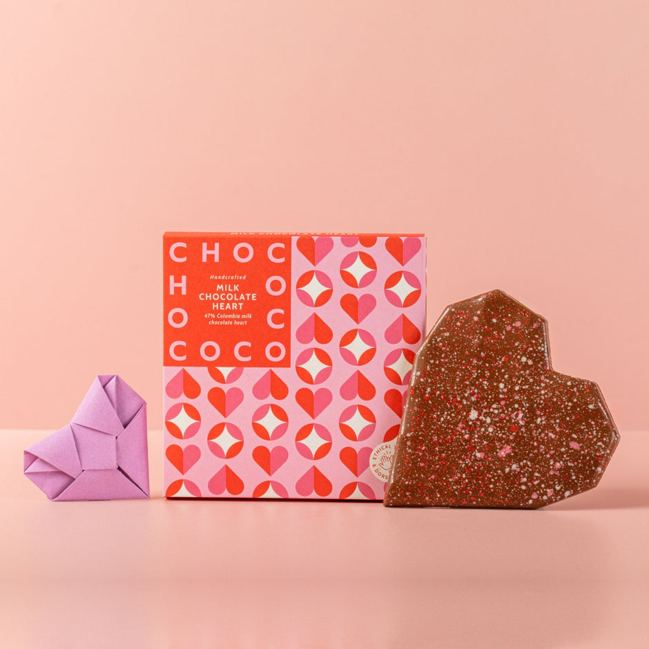 Milk Chocolate Heart Bar