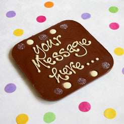 Personalised giant milk chocolate bar – view 3