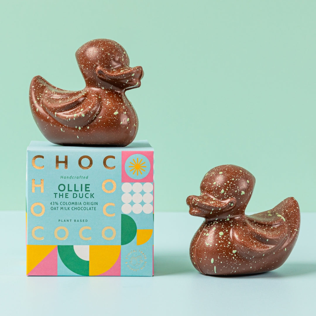 Ollie the 43% Colombian Oat M!lk Chocolate Duck (vf)
