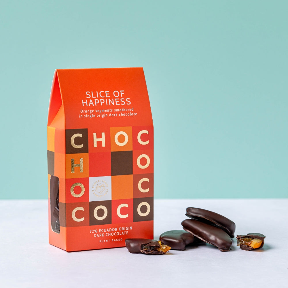 Candied Orange Segments in Dark Chocolate (vf)