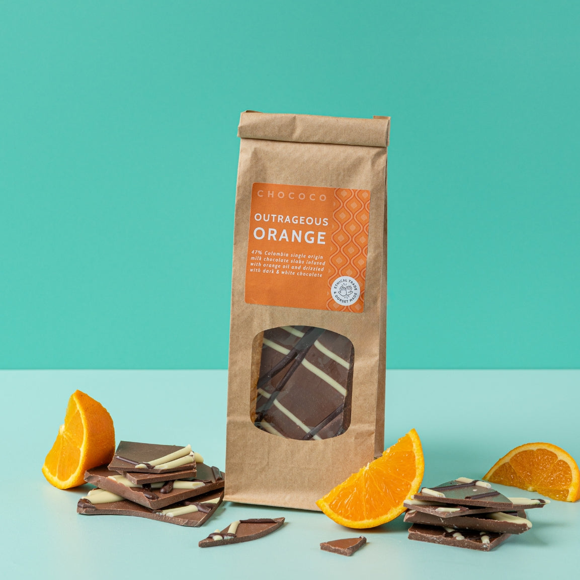 Milk Chocolate Outrageous Orange Slabs