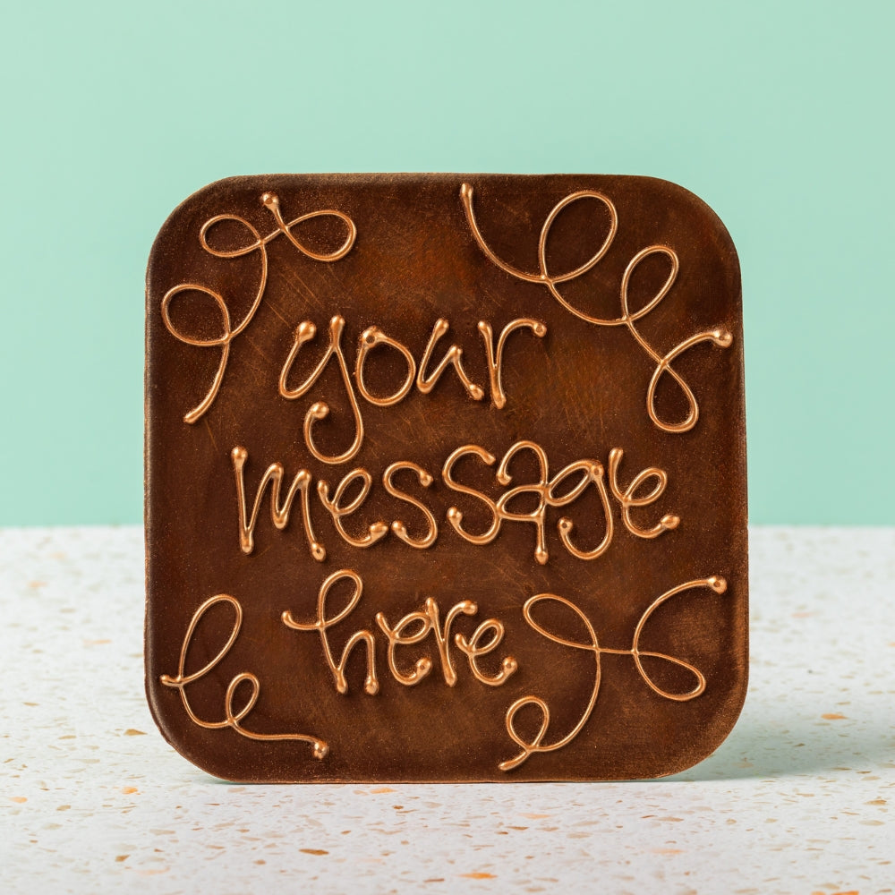 Personalised giant dark chocolate bar (vf)