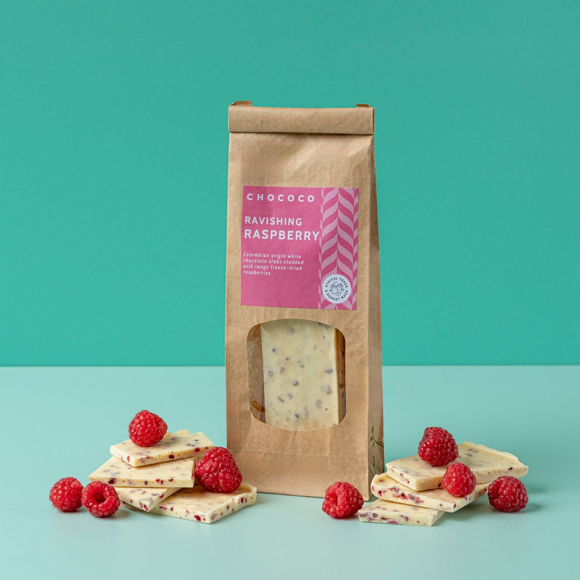 Chocolate Ravishing Raspberry Slabs