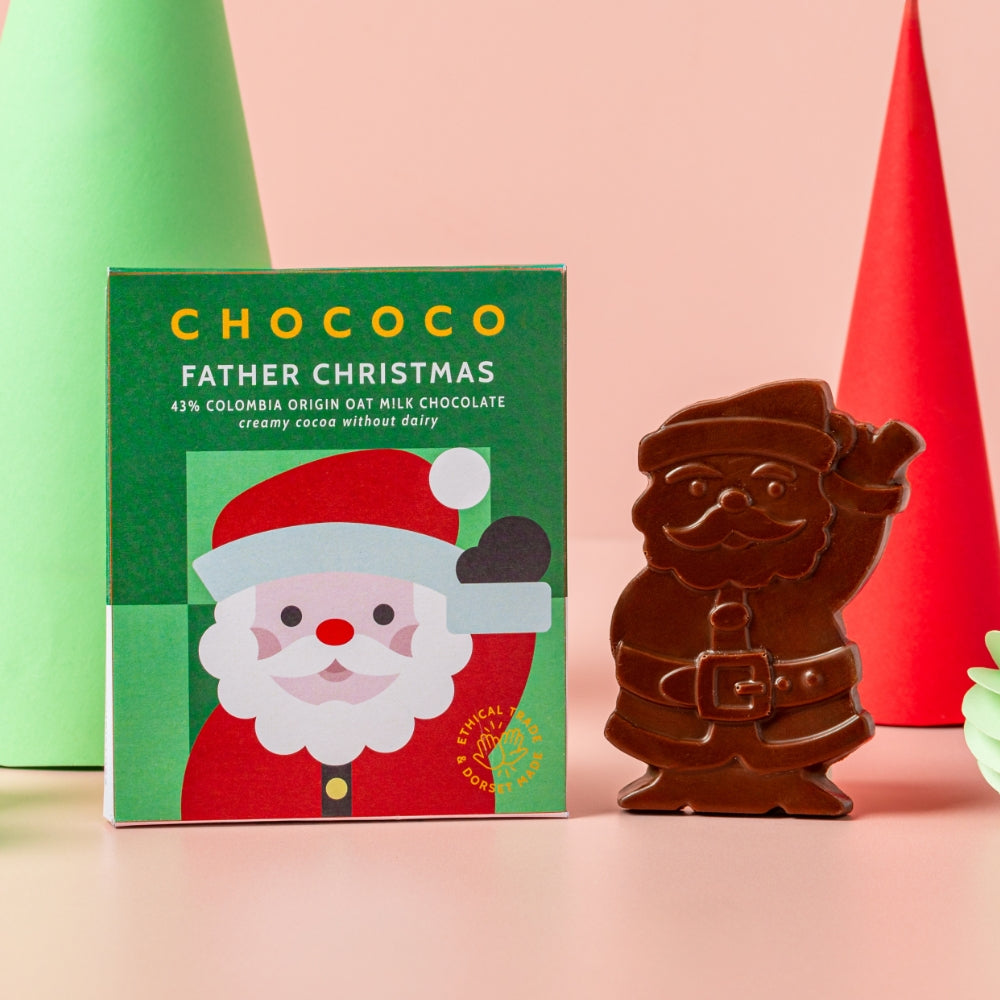 Father Christmas Oat M!lk Chocolate Bar (vf)