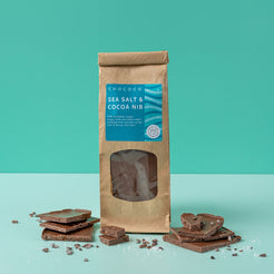 Milk Chocolate Sea Salt & Cocoa Nib Slabs