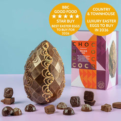 Giant 50/50 Milk & Dark Sharing Easter Egg