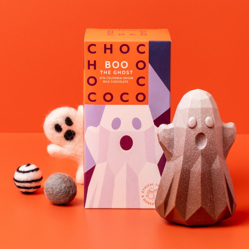 Boo the Milk Chocolate Ghost