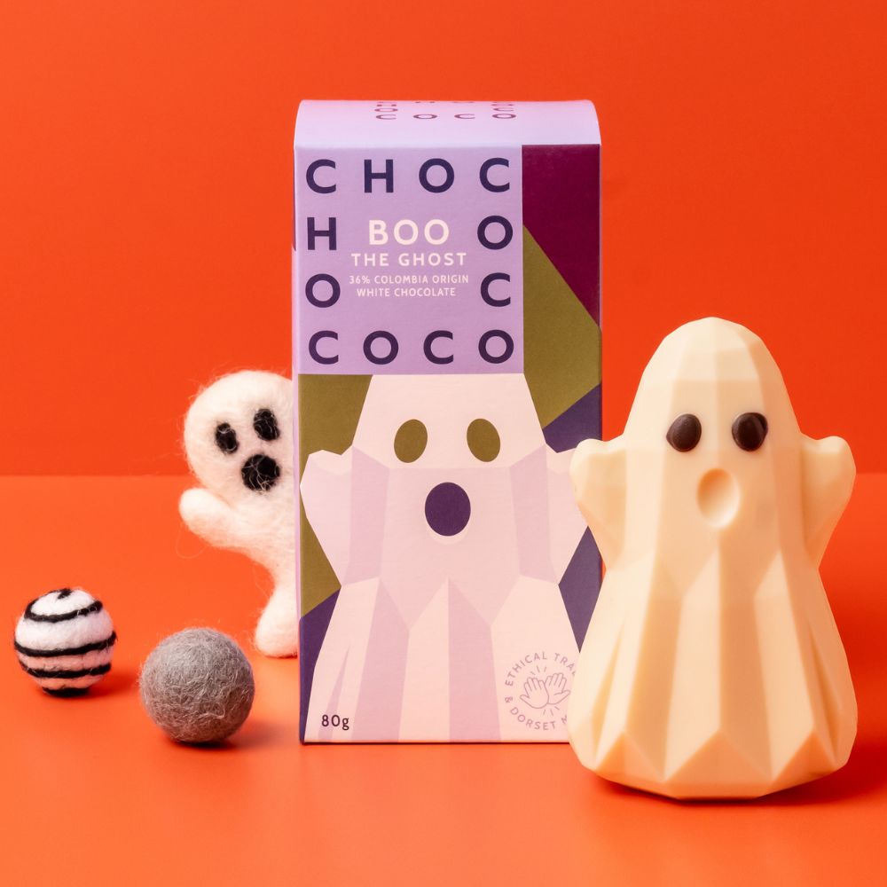 Boo the White Chocolate Ghost