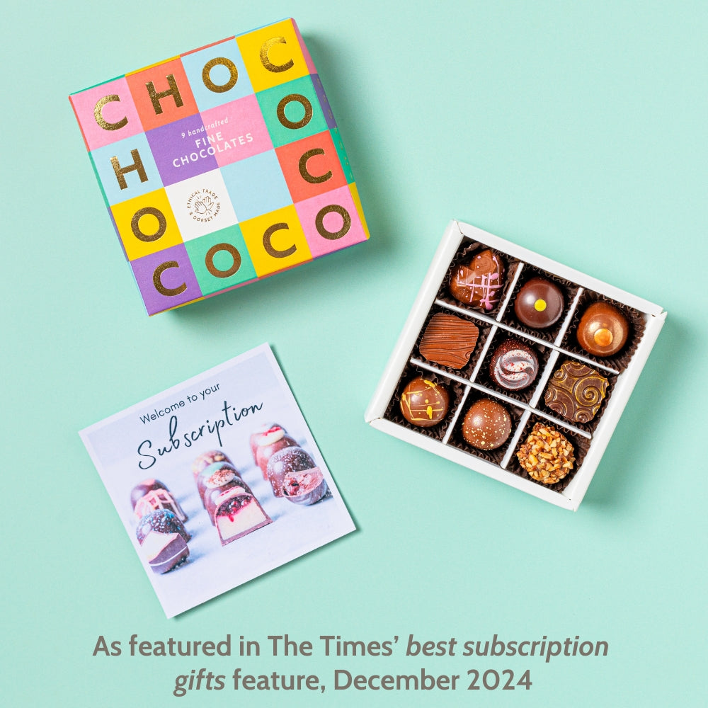 Boxed Chocolates - Small Pre-Paid 3, 6 or 12 month Gift Subscription