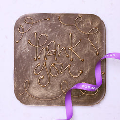 Thank You Giant Dark Chocolate Bar (vf)