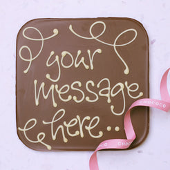 Personalised giant milk chocolate bar – view 5